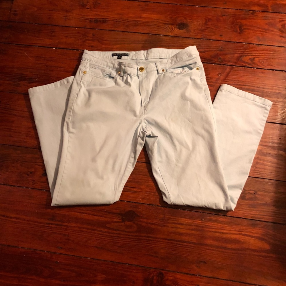 Brooks Brothers Denim in the softest light blue.